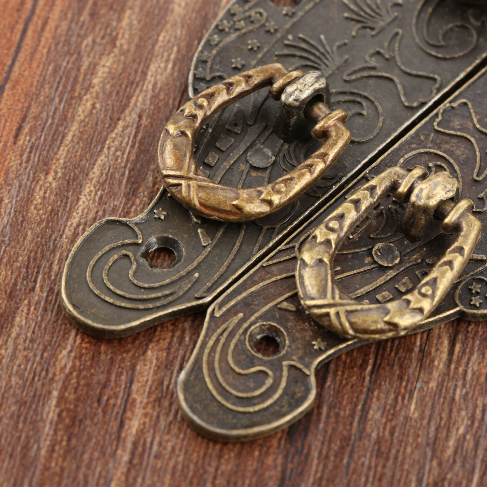 Furniture Hardware Antique - 1PC Antieke Doos Klink Hasp Vintage
