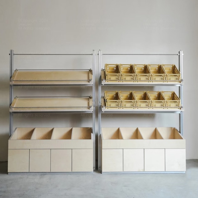 Furniture For Hardware Shop - Winkelcentrum Birch Ocean Plate Aluminium Profiel