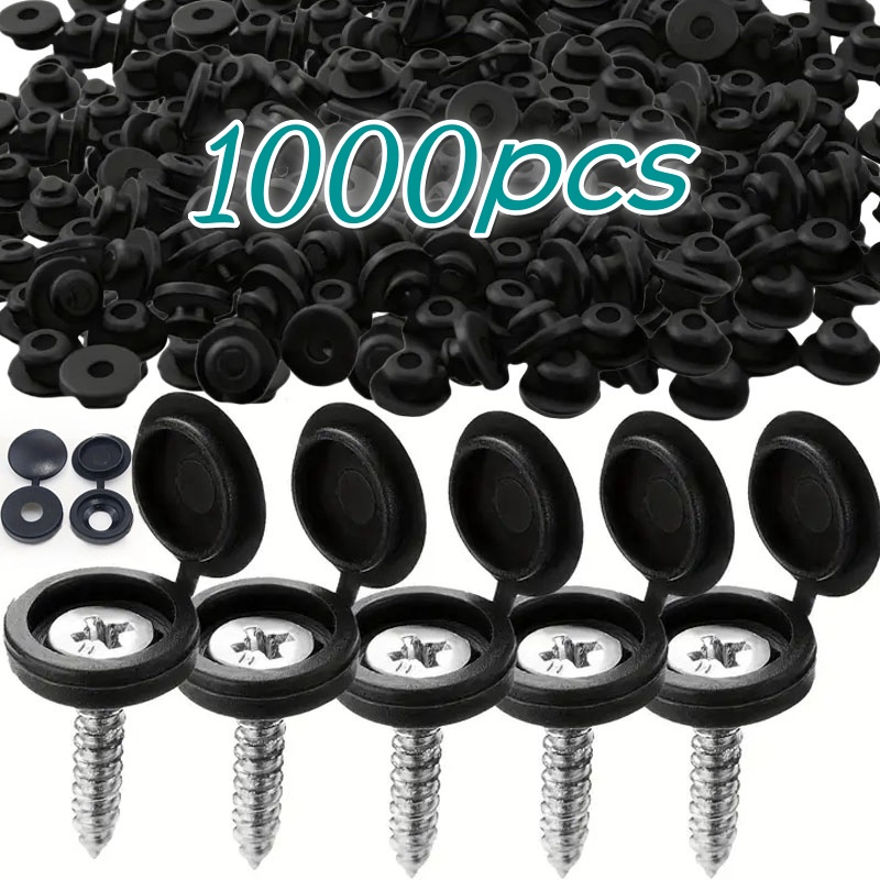 Furniture Hardware Screws - 1000 stks Scharnierende Plastic Schroefdop Cover