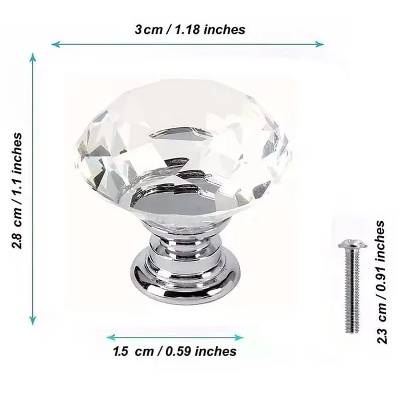 4/8 Stuks 30mm Diamantvorm Ont - Furniture Hardware Factory recensie en prijs