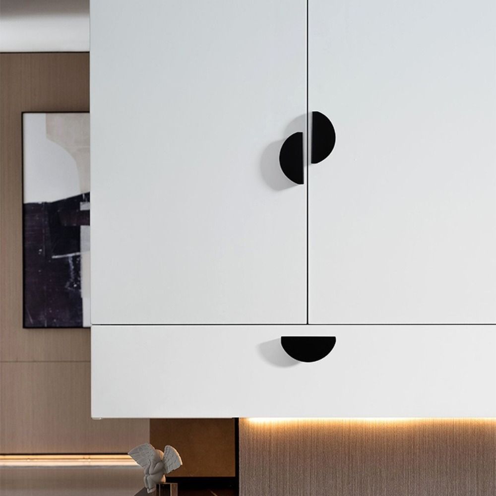 Driehoekige kastdeurgreep, hal - Furniture Hardware Black recensie en prijs
