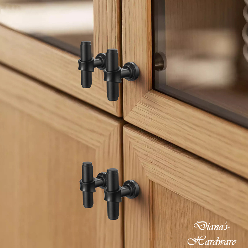 Moderne eenvoudige zwarte hand - Furniture Hardware Black recensie en prijs