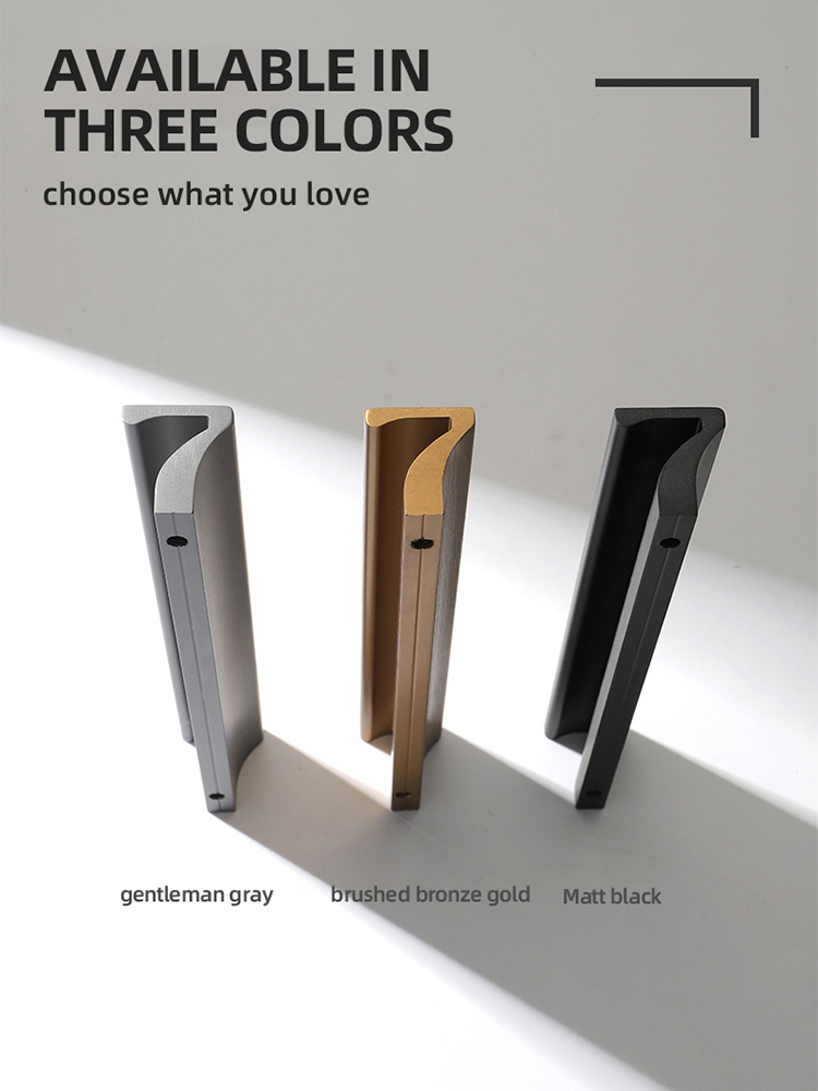 Kak Zwart Verborgen Kast Handg - Furniture Hardware Black recensie en prijs