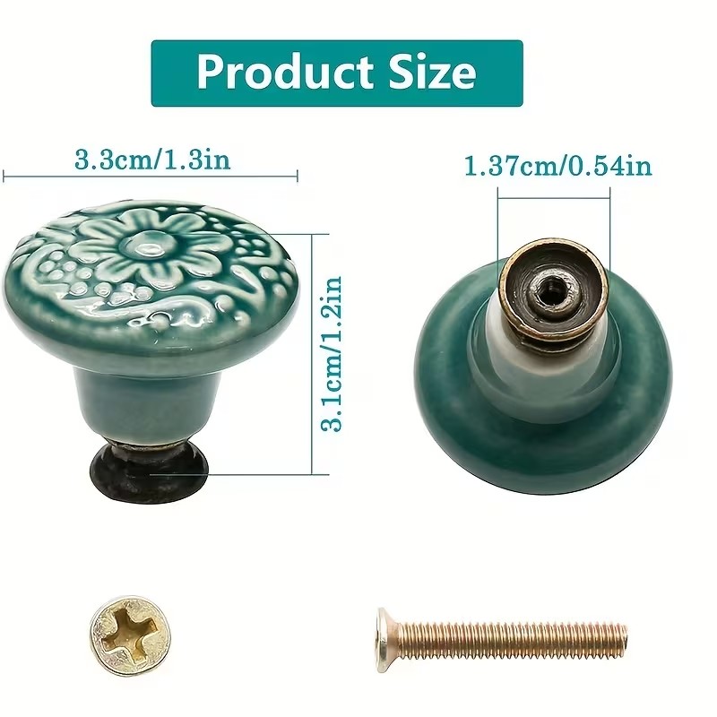12 stuks keramische kastknoppe - Furniture Hardware China recensie en prijs