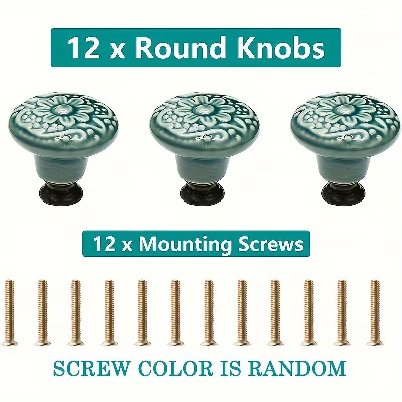 12 stuks keramische kastknoppe - Furniture Hardware China recensie en prijs