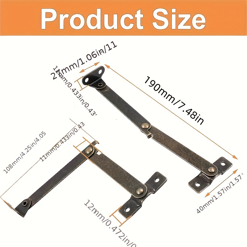 2-pack antieke bronzen scharni - Furniture Hardware Antique recensie en prijs