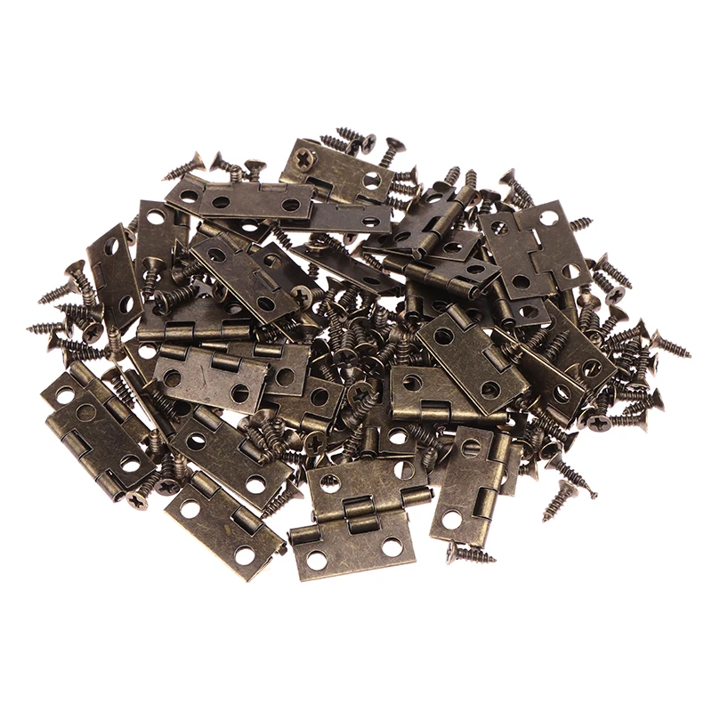 50 stks/doos Scharnieren + 200 - Furniture Hardware Black recensie en prijs