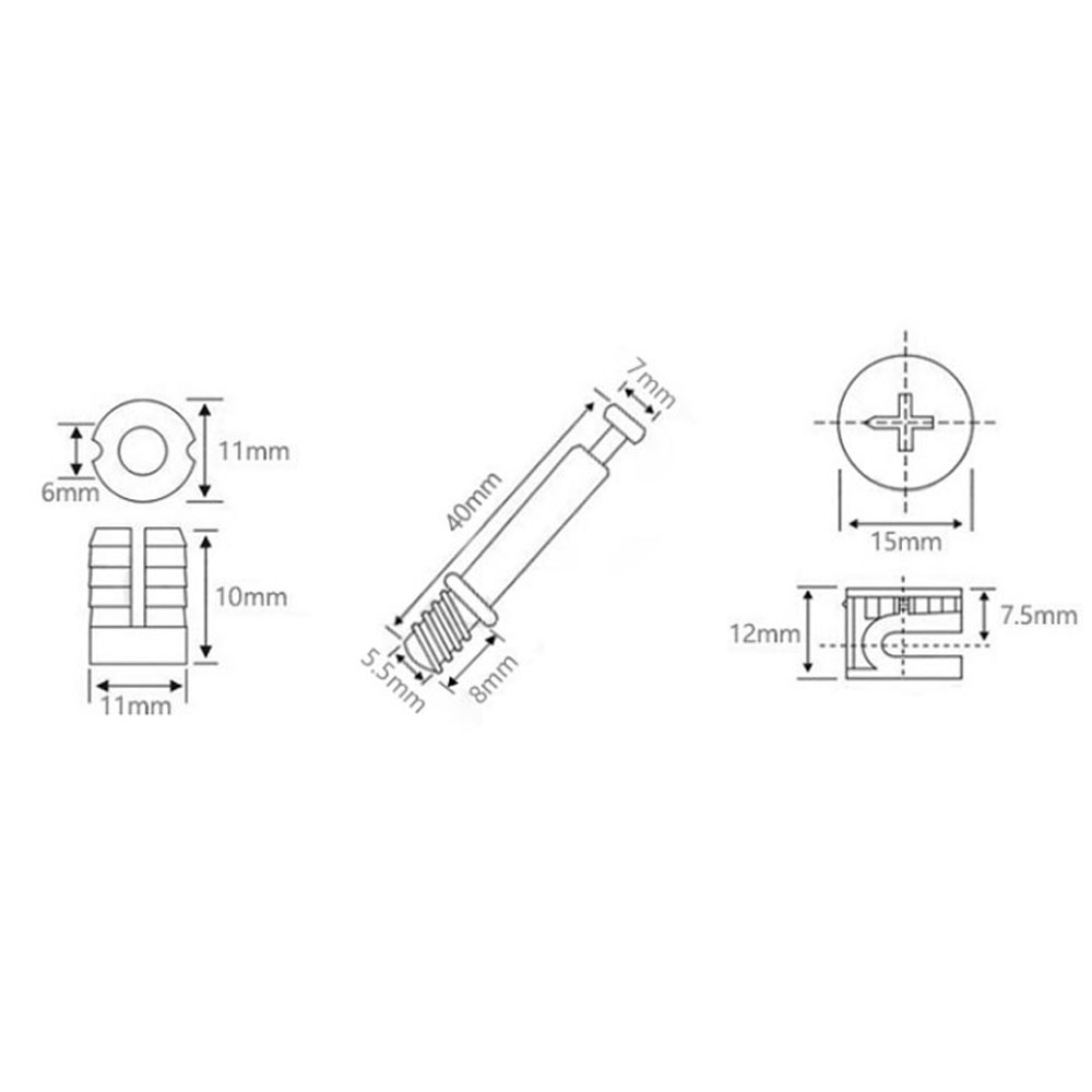 3-in-1 deuveljig schroef meube - Furniture Hardware Screws recensie en prijs