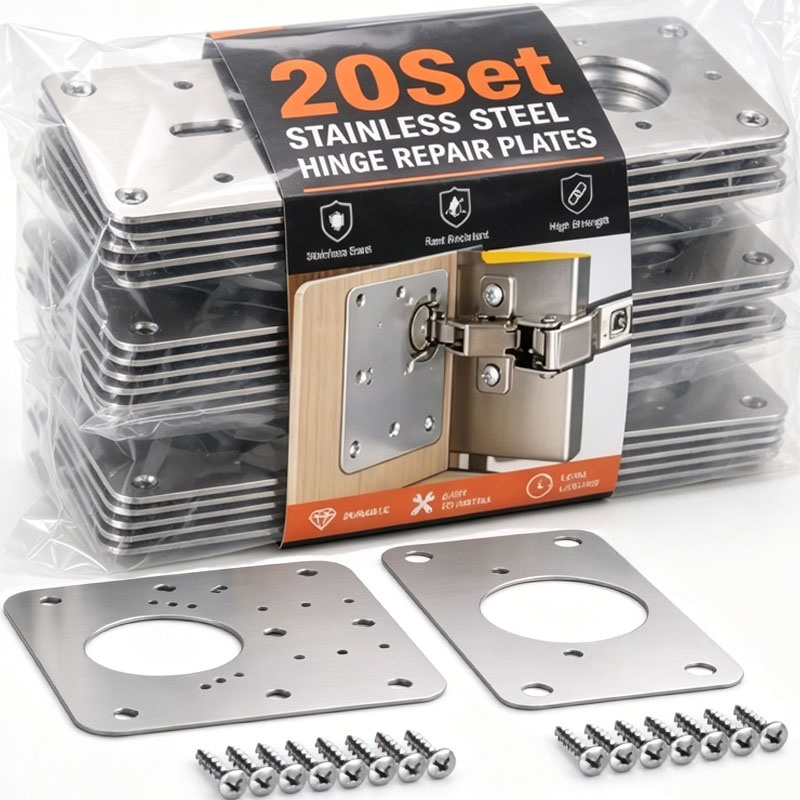 Reparatieplaatset voor kastdeu - Furniture Hardware Screws recensie en prijs