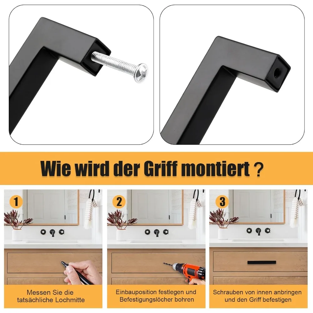 6/18pcs RVS Vierkante Meubelbe - Furniture Hardware China recensie en prijs