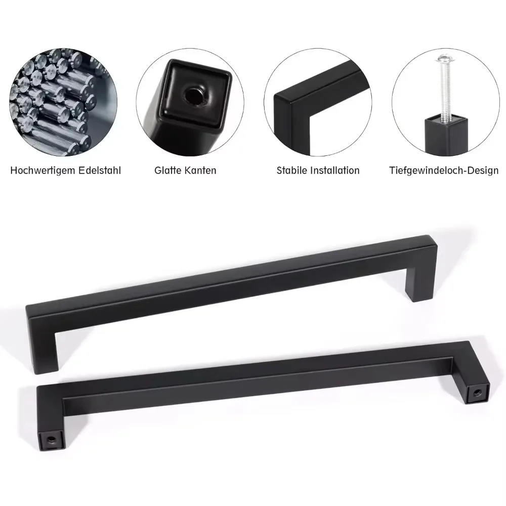 6/18pcs RVS Vierkante Meubelbe - Furniture Hardware China recensie en prijs
