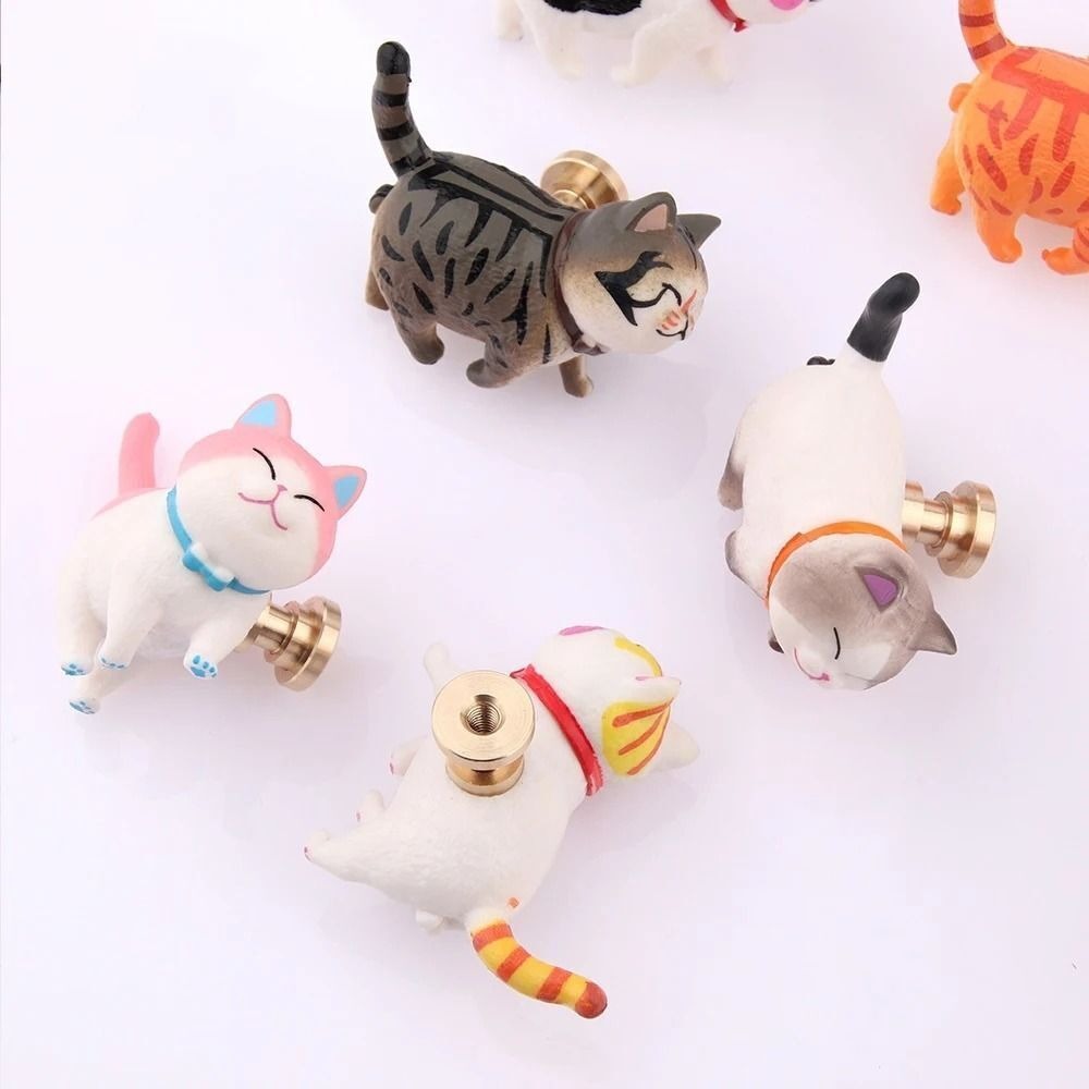 Nieuwe hars cartoon kat vorm l - Furniture Hardware China recensie en prijs