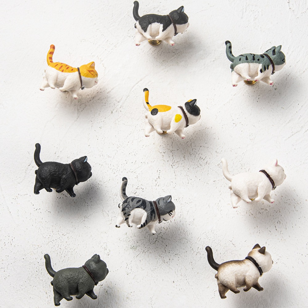 Nieuwe hars cartoon kat vorm l - Furniture Hardware China recensie en prijs