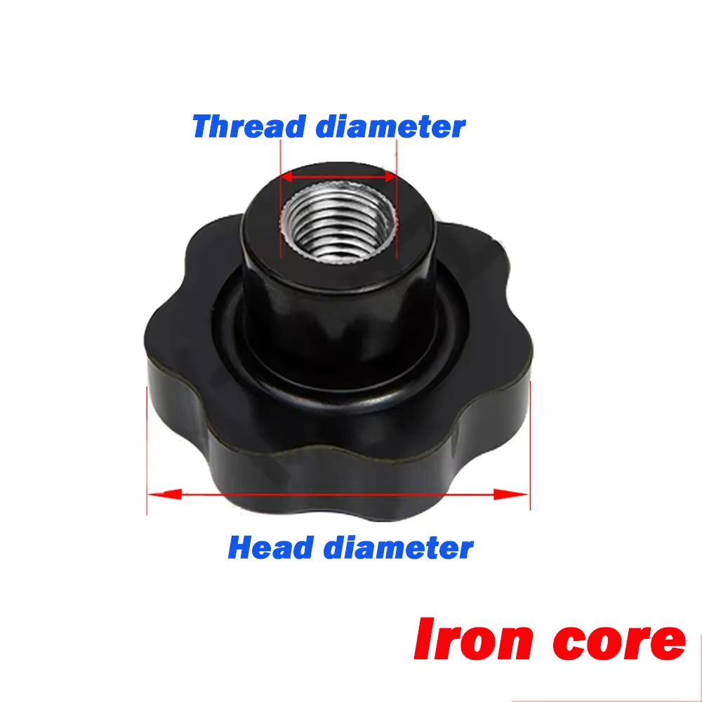 M5 M6 M8 M10 M12 M14 M16 Plum  - Furniture Hardware Black recensie en prijs